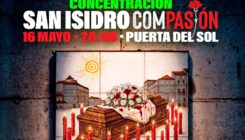 PACMA convoca concentración contra la tauromaquia, «San Isidro Compasión», el 16 de mayo en la Puerta del Sol