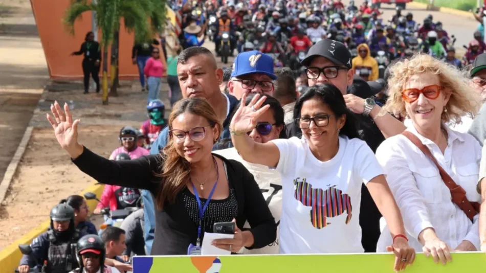 Presidenta (E) Delcy Rodríguez: Aquí no hay entrega ni capitulación, sino batalla por Venezuela