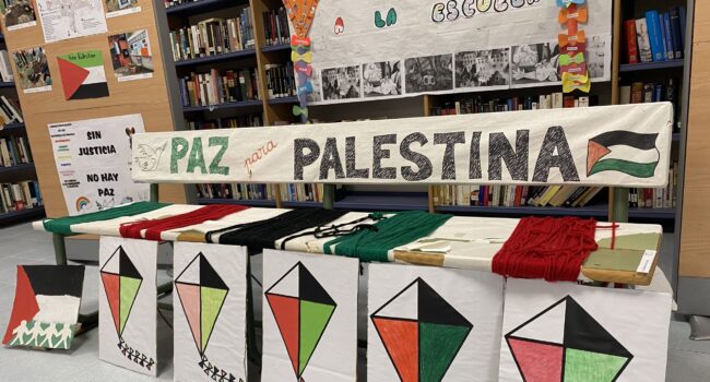 ‘Educación por Palestina La Rioja’ inaugura una exposición que recorre su primer año de trayectoria