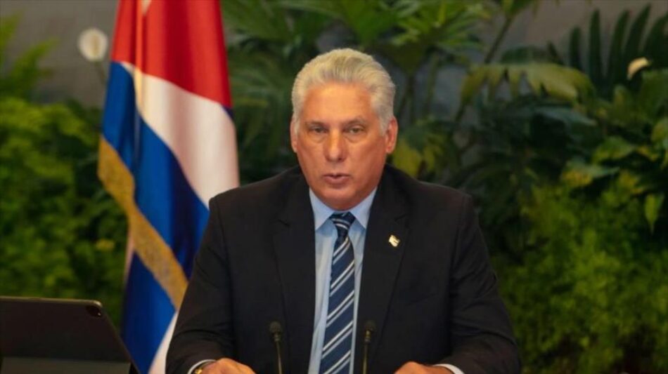 Díaz-Canel critica a EEUU por reforzar la presión sobre Cuba