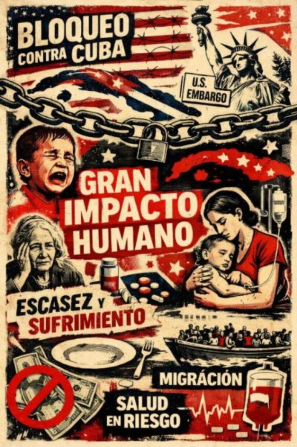 Cuba en Datos: El genocidio del Bloqueo en números y hechos