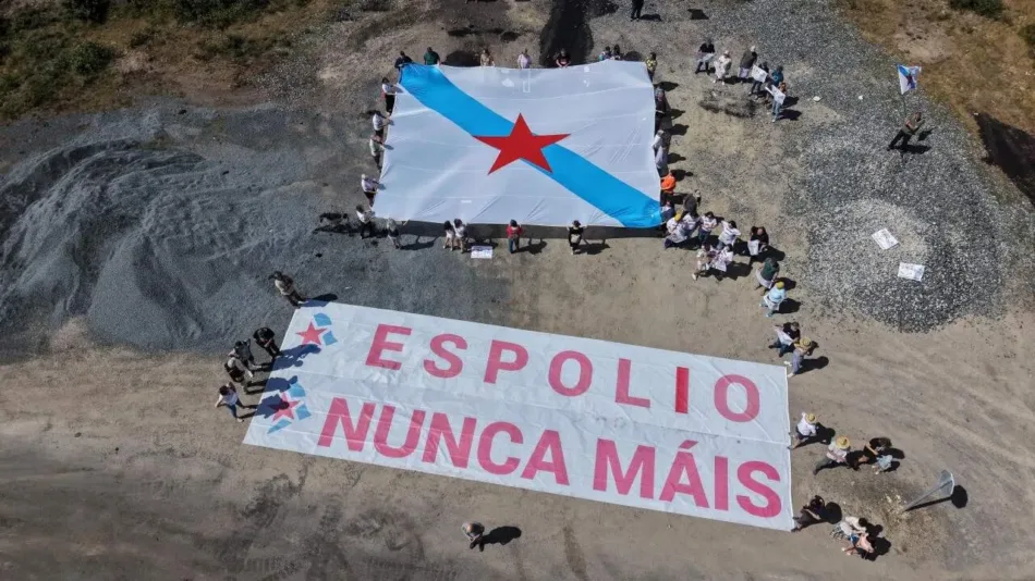 BNG denuncia o saqueo dos recursos naturais galegos nun acto simbólico en Doade baixo o lema “Espolio Nunca Máis”