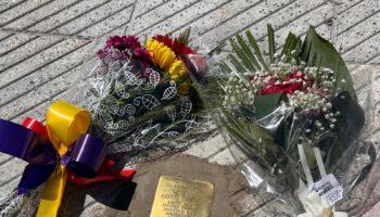 Asturias instala un stolpersteine en recuerdo de Luis García Suárez, víctima de los campos de concentración nazis