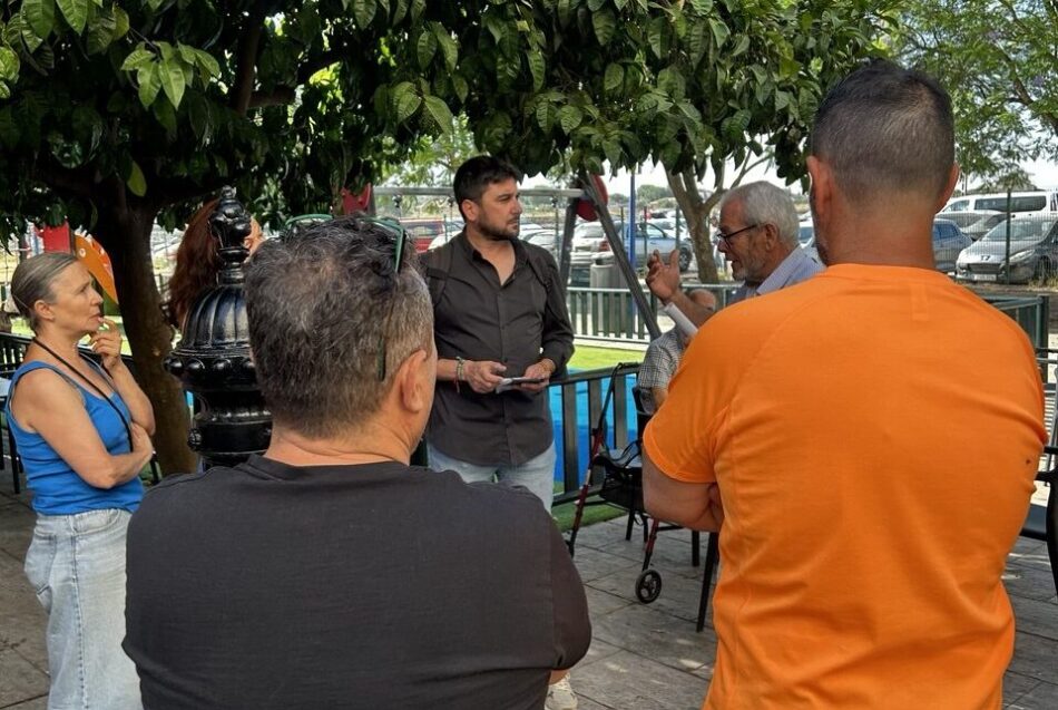 IU Sevilla denuncia el “abandono intolerable” de Los Naranjitos: “El Ayuntamiento no puede dejar a un barrio entero en manos de la dejadez”