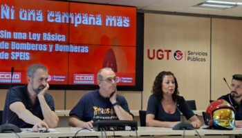 «Reclamamos una ley básica de bomberos que garantice la coordinación de los servicios de prevención y extinción de incendios»