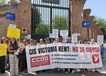 FSC-CCOO protesta contra la decisión de cerrar el Centro de Inserción social Victoria Kent