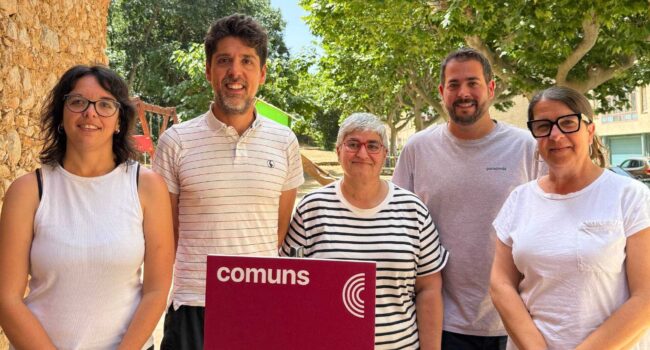 Els Comuns reivindiquen des d’Aiguamúrcia que els drets de la ciutadania no depenguin del codi postal