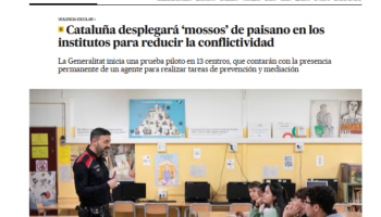 Desmilitaritzem l’Educació acusa el Govern d'»enrocar-se» i exigeix la retirada definitiva del pla pilot policial als centres escolars