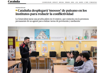 Desmilitaritzem l’Educació acusa el Govern d'»enrocar-se» i exigeix la retirada definitiva del pla pilot policial als centres escolars