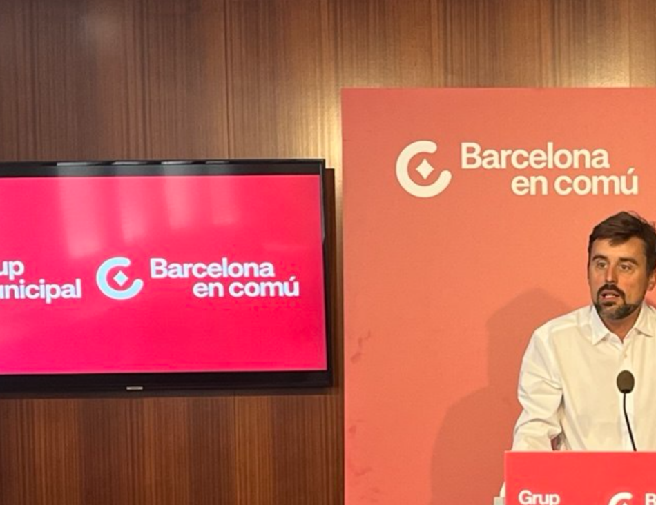 BComú critica que Collboni vulgui portar el 30% d’HPO en el seu programa per al 2027 quan ja és alcalde i no l’està aplicant