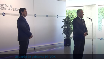 El PCE de León tacha de “pacto de sueldos” el acuerdo para gobernar la Junta entre PP y Vox