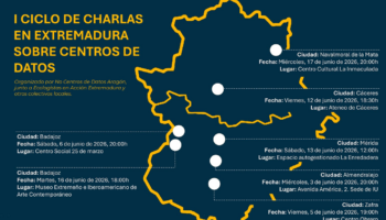 El movimiento aragonés contra la proliferación de centros de datos teje lazos con el extremeño en un ciclo de charlas debate