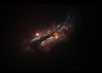El supertelescopio ALMA detecta por primera vez el gas que alimentó a las galaxias primitivas