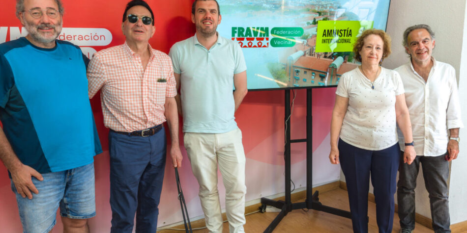 Amnistía Internacional Madrid y la FRAVM firman un convenio para impulsar los derechos humanos y la participación ciudadana en la Comunidad de Madrid
