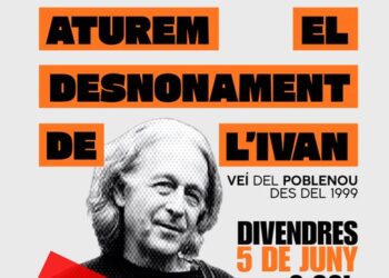 La presión sindical suspende temporalmente dos desahucios previstos en L’Hospitalet y Poblenou