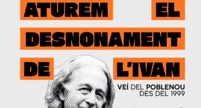 La presión sindical suspende temporalmente dos desahucios previstos en L’Hospitalet y Poblenou
