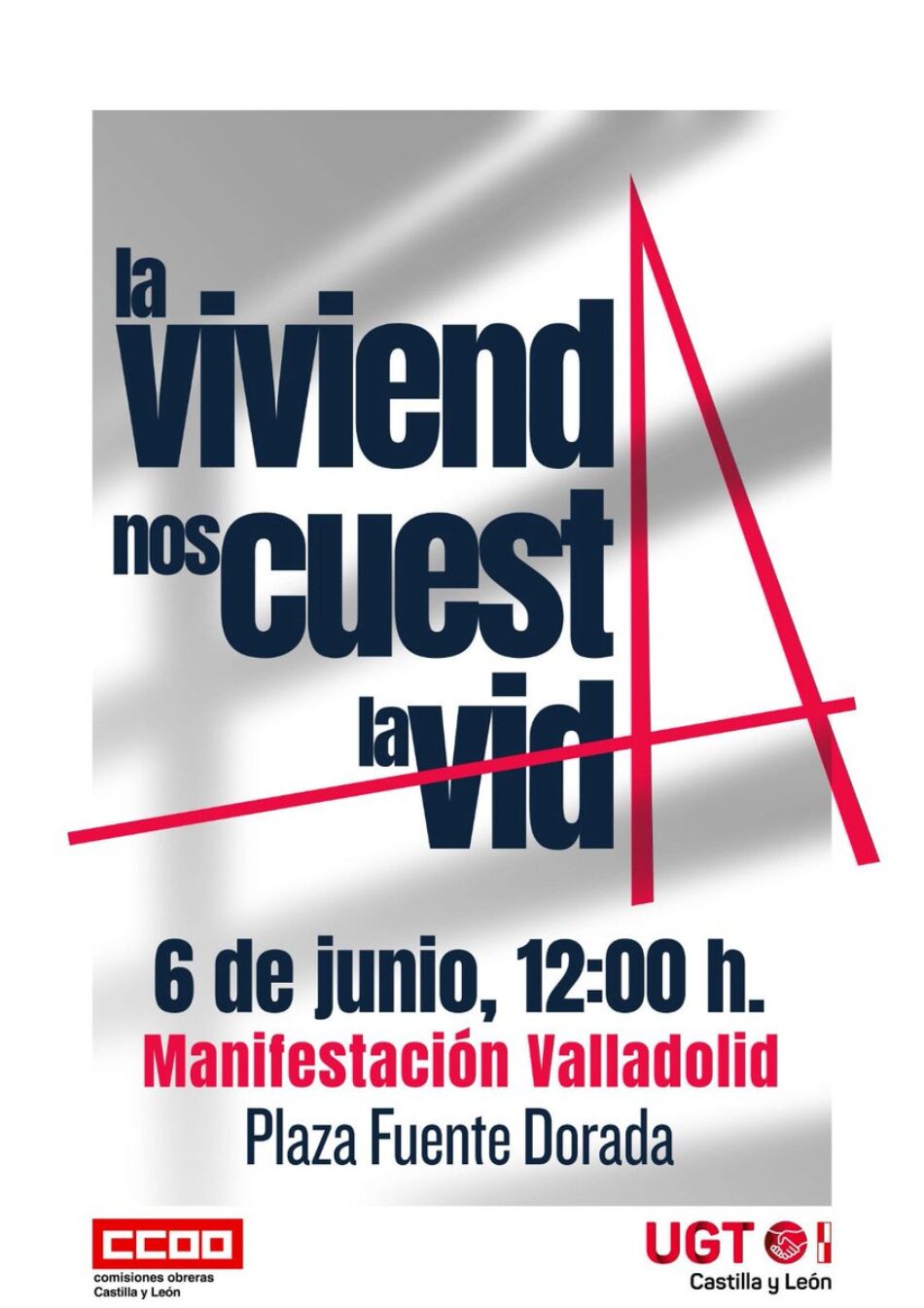 IUCyL llama a participar masivamente en las movilizaciones por la vivienda y contra el alza de alquileres