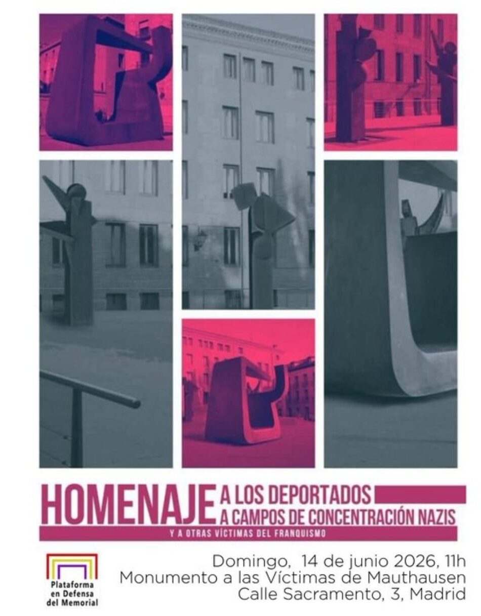 Homenaje a los deportados a campos de concentración nazis: 14 de junio