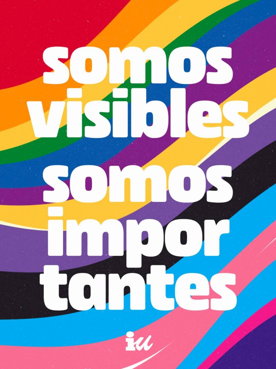 «Por una sociedad Queer, con más derechos. Por un Orgullo de lucha, de clase y de resistencia»