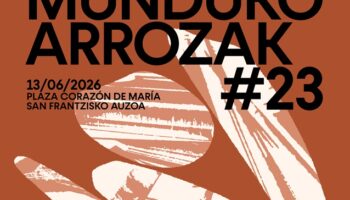Munduko Arrozak – Arroces del Mundo celebrará su 23ª edición el próximo 13 de junio en el barrio de San Francisco de Bilbao