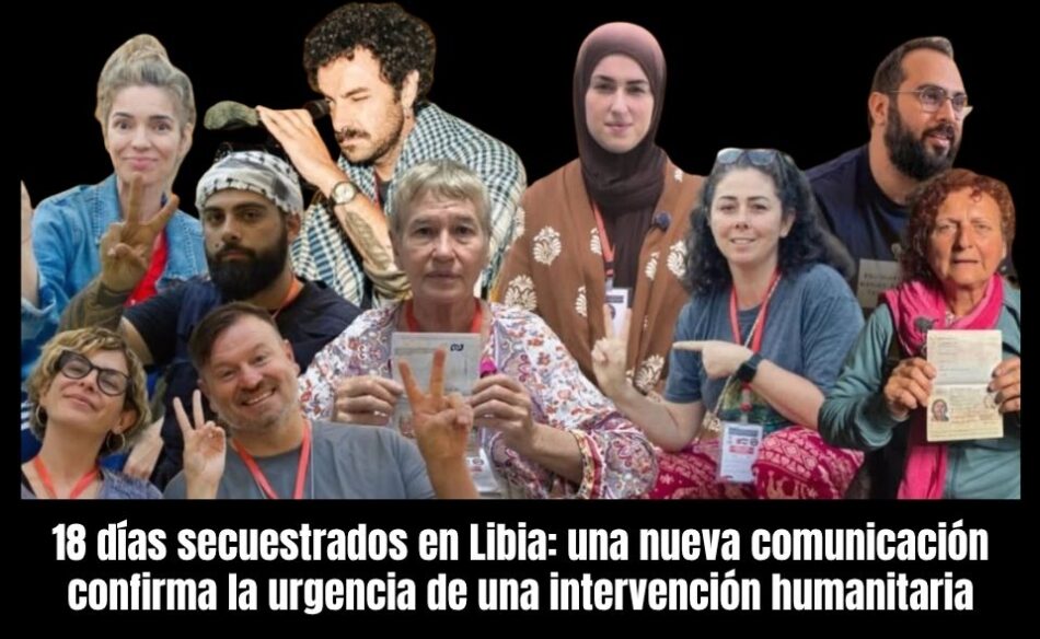 Siguen detenidos en Libia dos argentinos de la misión humanitaria a Gaza