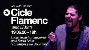 Aclam Club presenta a El Mati, ganador de la prestigiosa Lámpara Minera, en la tercera edición de su Ciclo Flamenco