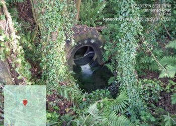 Denuncian o abandono de rodas xigantes en ríos de Touro e O Pino