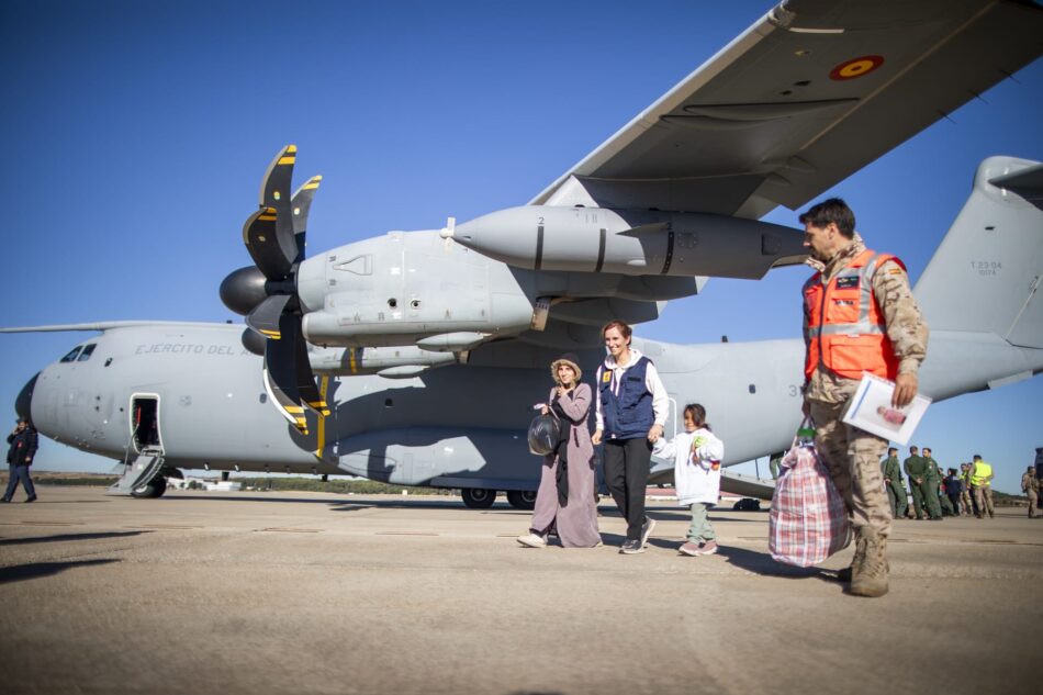 El Ministerio de Sanidad organiza una nueva evacuación de niños palestinos heridos y enfermos desde la Franja de Gaza