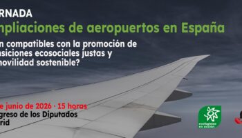 Debate parlamentario en el Congreso de los Diputados sobre ampliaciones de aeropuertos en España