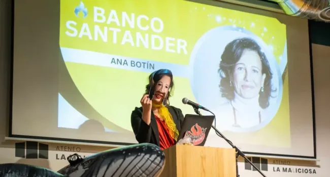 El Banco Santander obtiene el galardón al peor banco español en los Premios Atila de Ecologistas en Acción