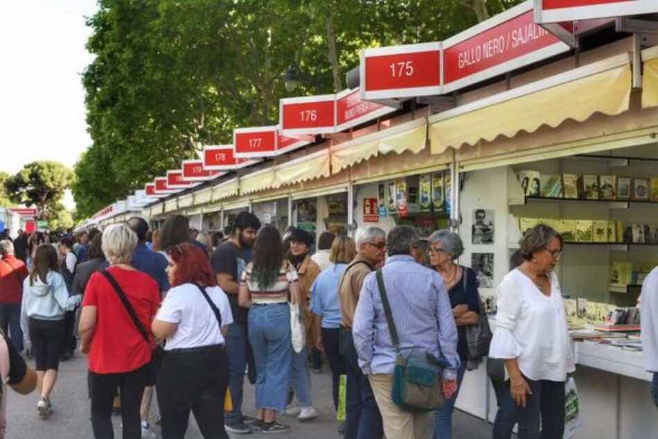 IU “celebra” la cancelación del “acto de propaganda para normalizar la ocupación del Sáhara Occidental” programado ayer en la Feria del Libro de Madrid