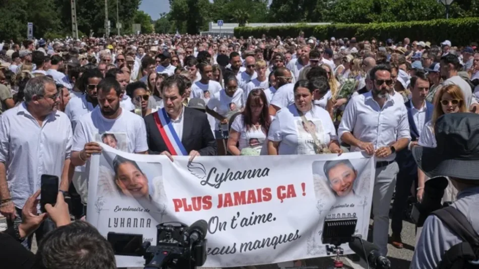Franceses levantan su voz contra fallos de la justicia en caso de niña asesinada