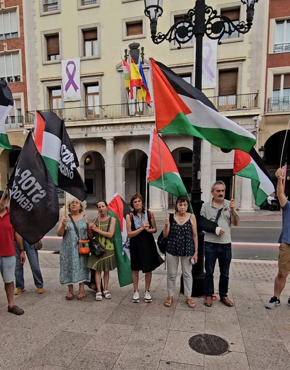 Acampada por Palestina La Rioja exige la liberación de las 10 personas de la caravana terrestre de la Global Sumud Flotilla detenidas en Libia cuando se dirigían a Gaza con ayuda humanitaria