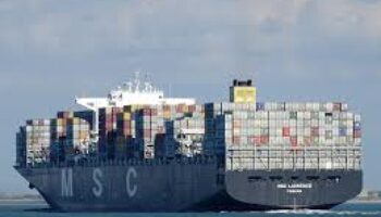 Un nuevo barco con acero militar -el buque MSC LAURENCE- hará uso del puerto de Valencia para su envío a Israel