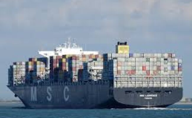 Un nuevo barco con acero militar -el buque MSC LAURENCE- hará uso del puerto de Valencia para su envío a Israel