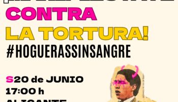 «Hogueras sin sangre»: convocan una protesta contra la tauromaquia en plenas fiestas de Alicante