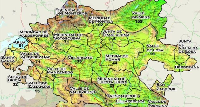 Las Merindades (Burgos) en enero de 1938