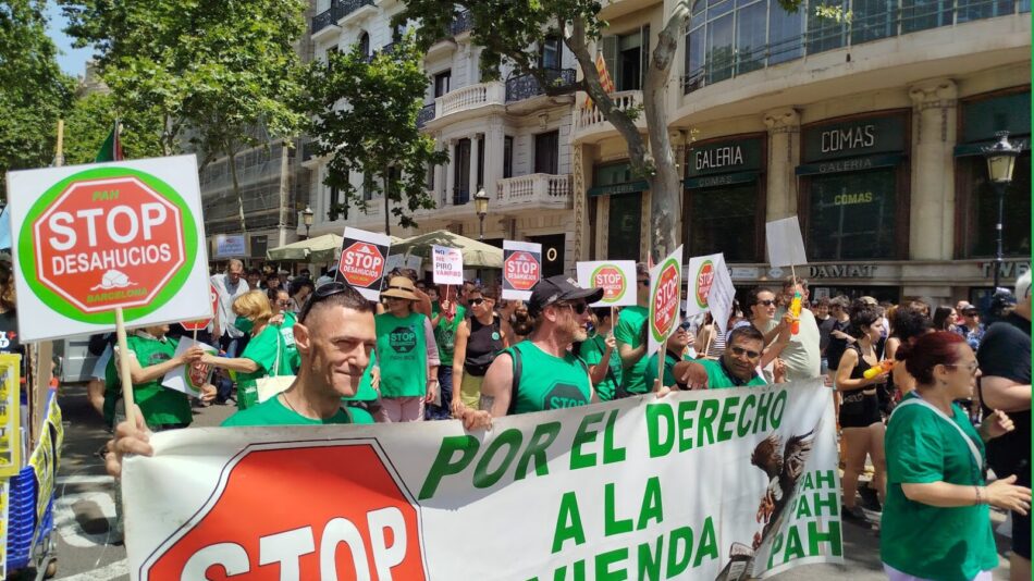 No nos creemos la bajada de los desahucios anunciada y explicamos por qué