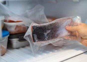 Los envases de plástico pueden transferir sustancias químicas al pescado incluso en la nevera