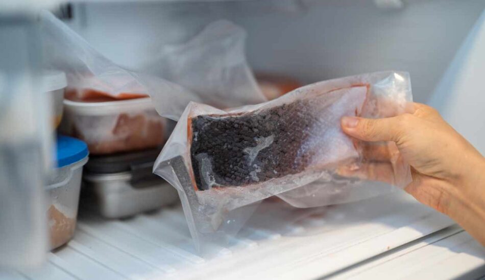 Los envases de plástico pueden transferir sustancias químicas al pescado incluso en la nevera