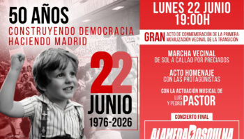Esta tarde se celebra el 50 aniversario de la manifestación de la calle Preciados, la primera gran movilización vecinal autorizada tras la muerte de Franco
