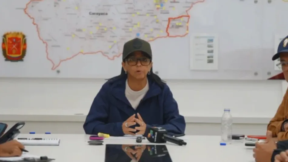 Presidenta (E) de Venezuela: se recuperó el 60% del suministro eléctrico en La Guaira, el más afectado por el doble sismo