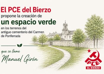 El PCE del Bierzo propone la creación de un espacio verde en los terrenos del antiguo cementerio del Carmen