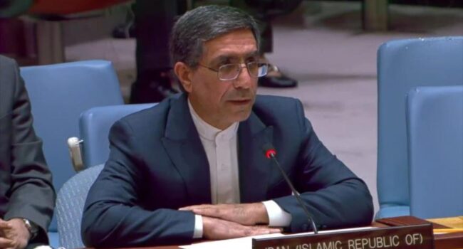 Irán a ONU: silencio ante agresión de EEUU es peligroso