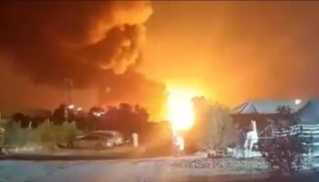 Represalia continúa: ataque de Irán provoca gran incendio en base de EEUU en Kuwait