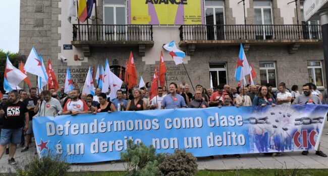 A CIG clama contra a actual deriva represiva coa que se pretende controlar a disidencia e silenciar a clase obreira