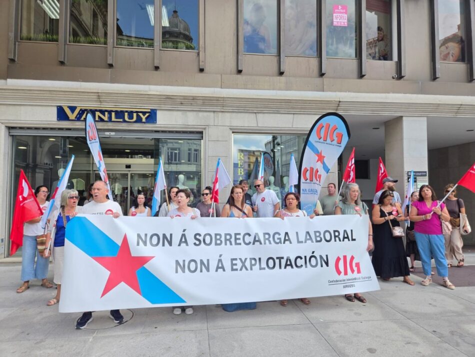 Concentracións nas sete comarcas para exixir condicións laborais e salariais dignas no comercio