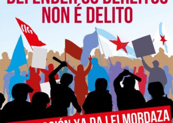 Defender os dereitos non é delito. Derrogación xa da Lei Mordaza!