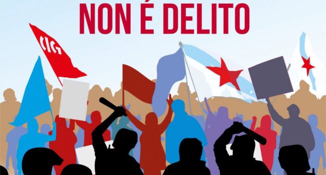 Defender os dereitos non é delito. Derrogación xa da Lei Mordaza!