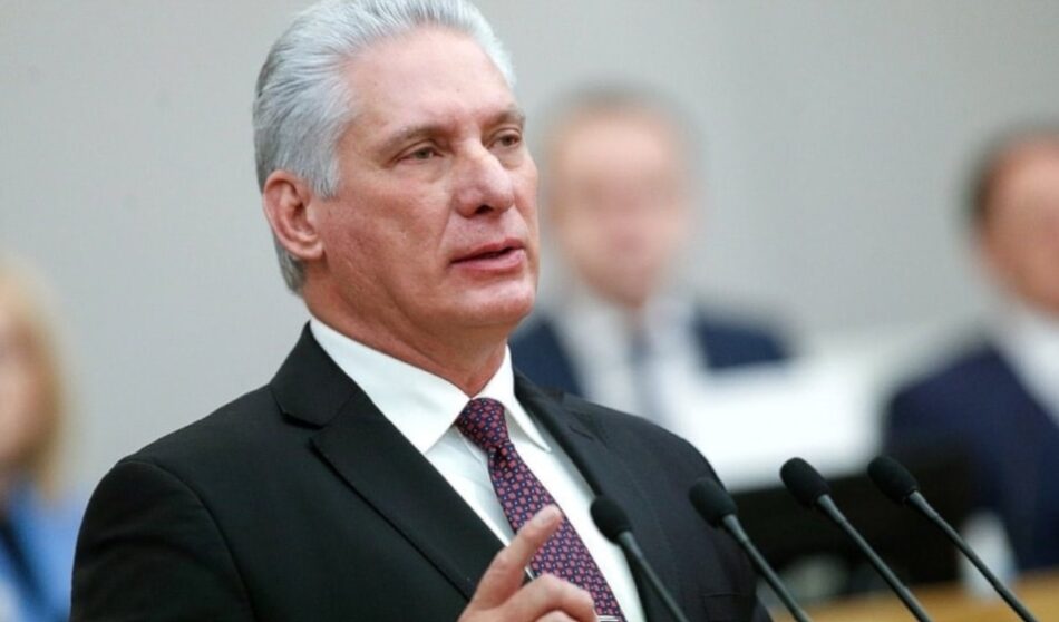 Díaz‑Canel denuncia neo‑macartismo trasnacional de EE. UU. contra Cuba
